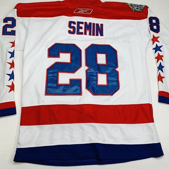 Alexander Semin #28 Washington Capitals Winter Classic Jersey 2011, Mens size XL - Picture 7 of 11